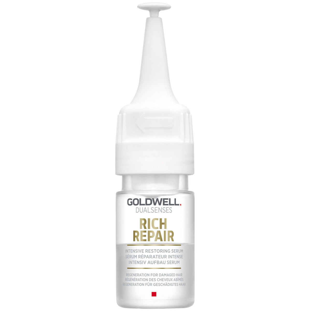 Set, Goldwell, Dualsenses Rich Repair, Repairing, Ampoules Treatment Serum, For Hair, For Women, 12 pcs, 18 ml