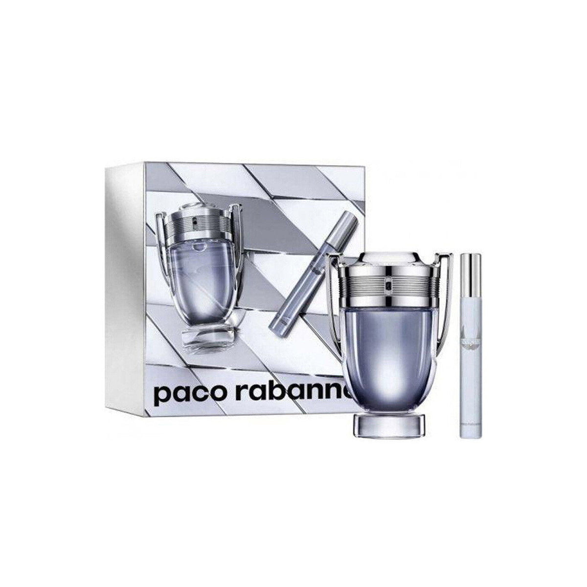 Set Paco Rabanne: Invictus, Eau De Toilette, For Men, 20 ml + Invictus, Eau De Toilette, For Men, 100 ml