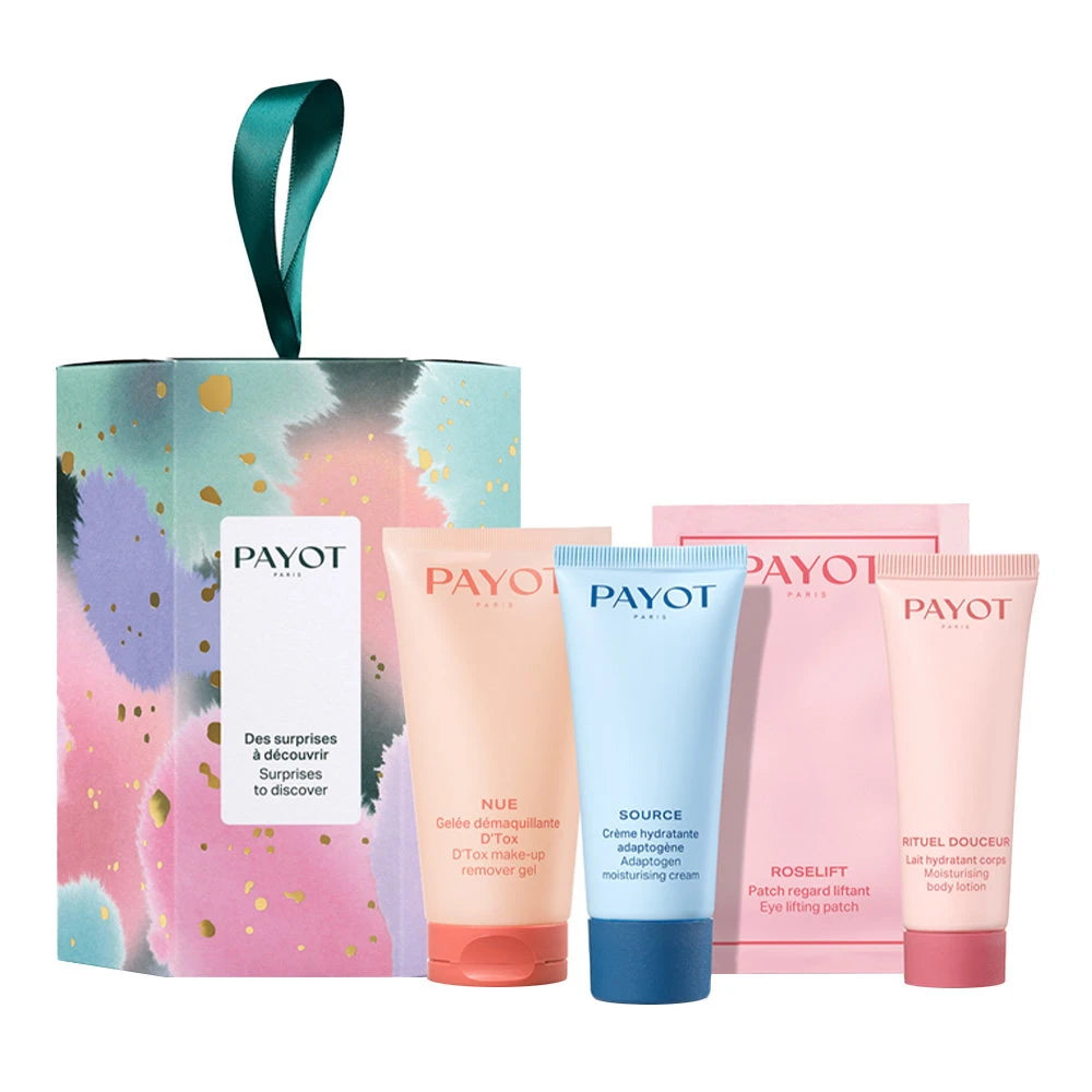 Payot Coffret routine de voyage - Kit de soins de la peau 4 pièces (50 ml + 30 ml + 25 ml + 2 g)