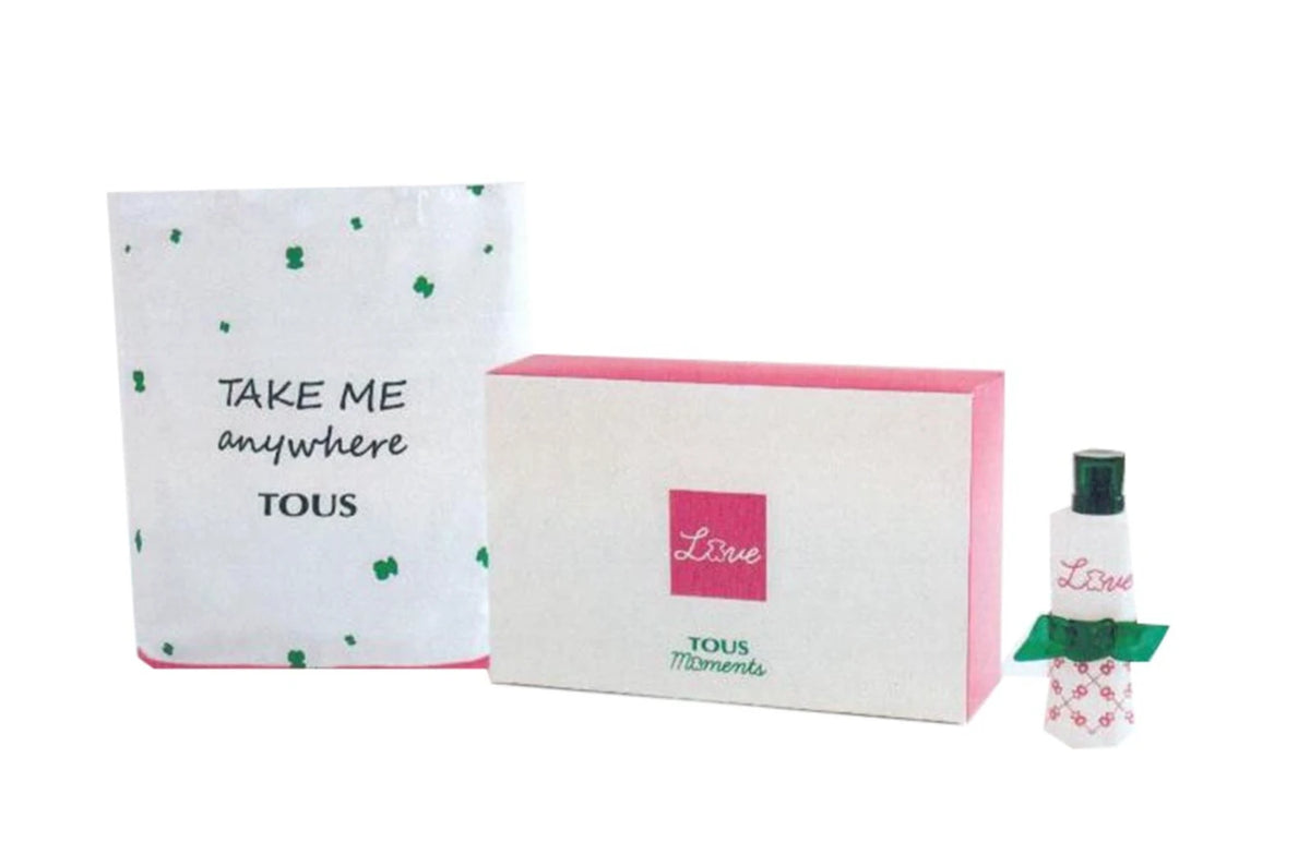 Take Me Anywhere Set Tous: Love Moments, Eau De Toilette, For Women, 90 ml + Love Moments, Textile Bag, Collapisable, For Women