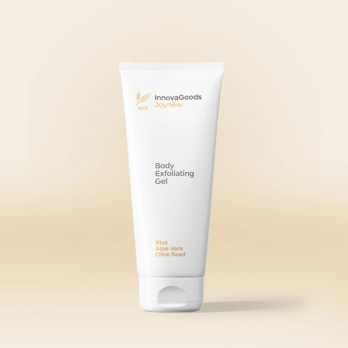 Exfoliating Body Gel Rice Joynew InnovaGoods 200 ml skincare packaging