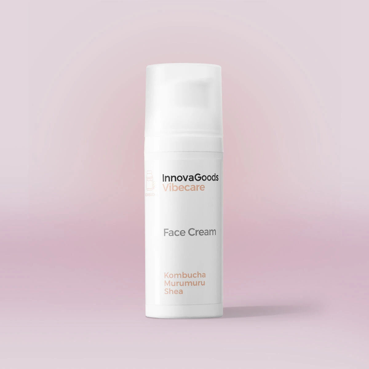 Hydrating Facial Cream Kombucha Vibecare InnovaGoods 50 ml skincare packaging