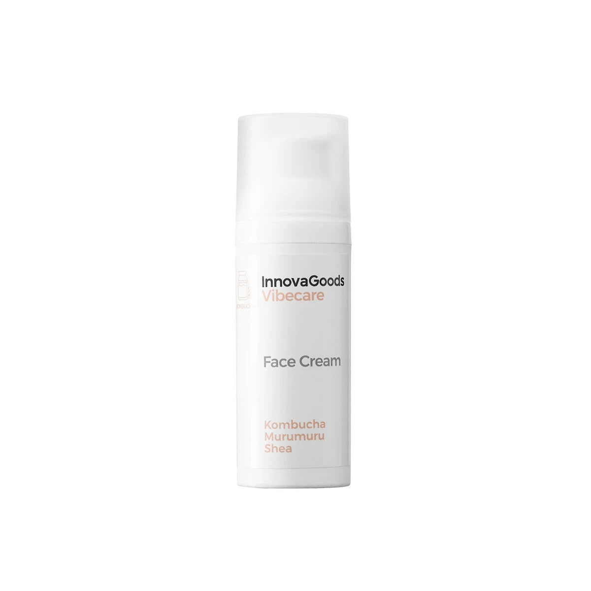 Hydrating Facial Cream Kombucha Vibecare InnovaGoods 50 ml skincare packaging