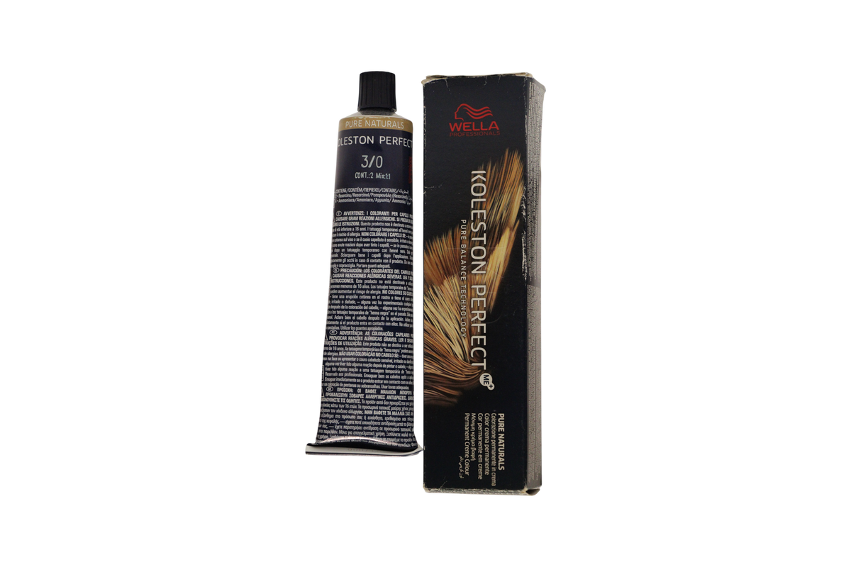 Wella Professionals Koleston Perfect Me+ Coloration permanente 3/0 Châtain foncé 60 ml Tester