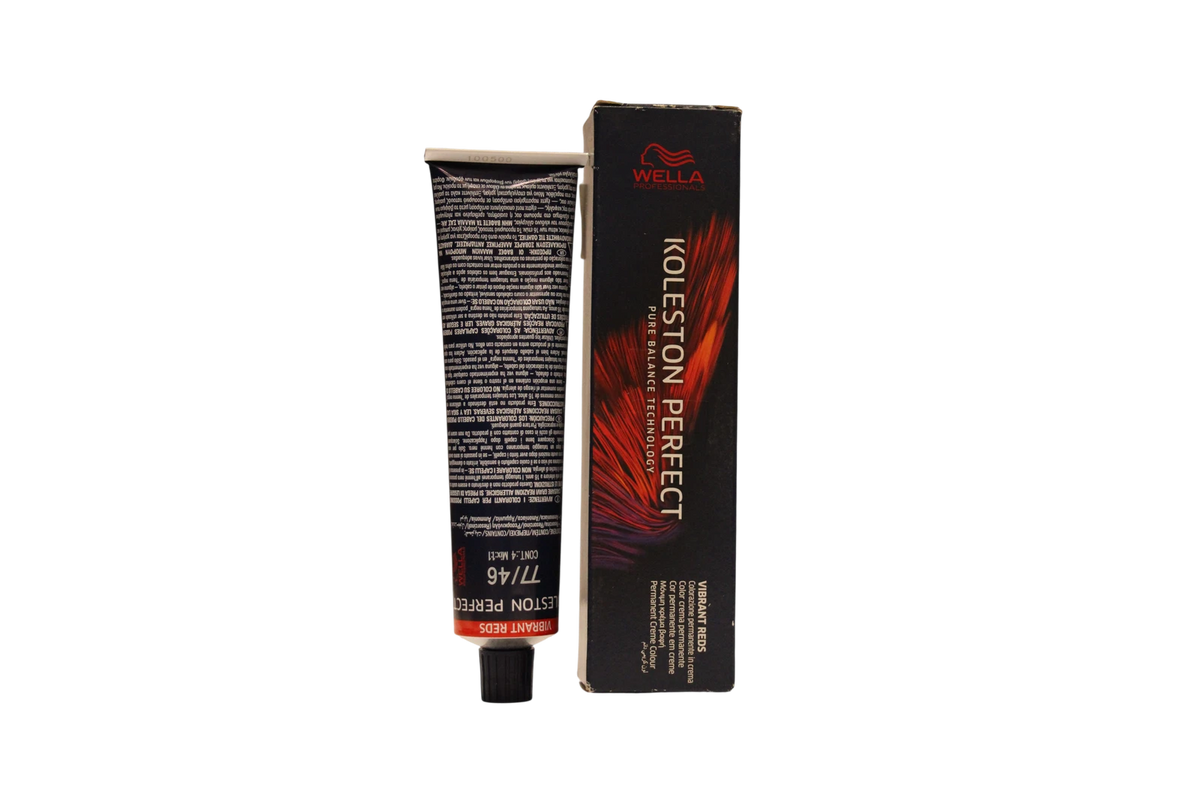 Wella Professionals Koleston Perfect Coloration permanente 77/46 Blond moyen rouge violet intense 60 ml Tester