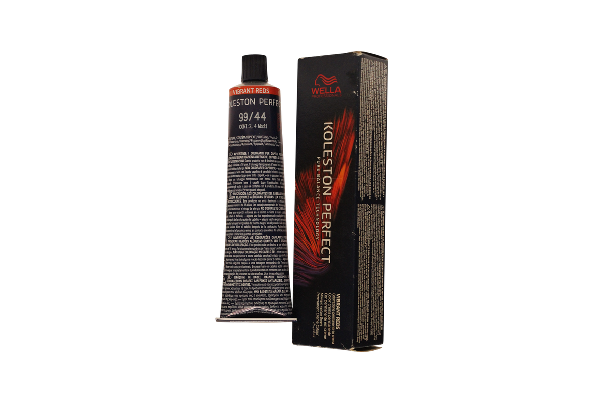 Wella Professionals Koleston Perfect Coloration permanente 99/44 Blond lumineux rouge profond intense 60 ml Tester