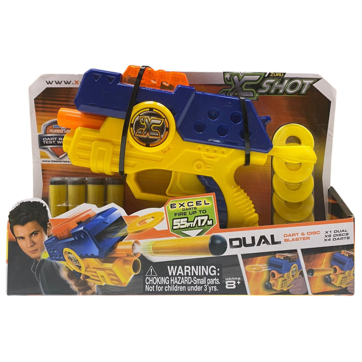 Zuru, X-Shot Excel Dual Foam Blasters